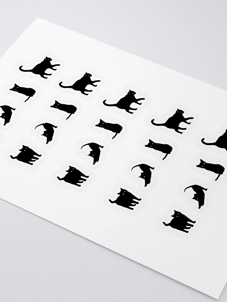 Black Cats Sticker Sheet product image (2)
