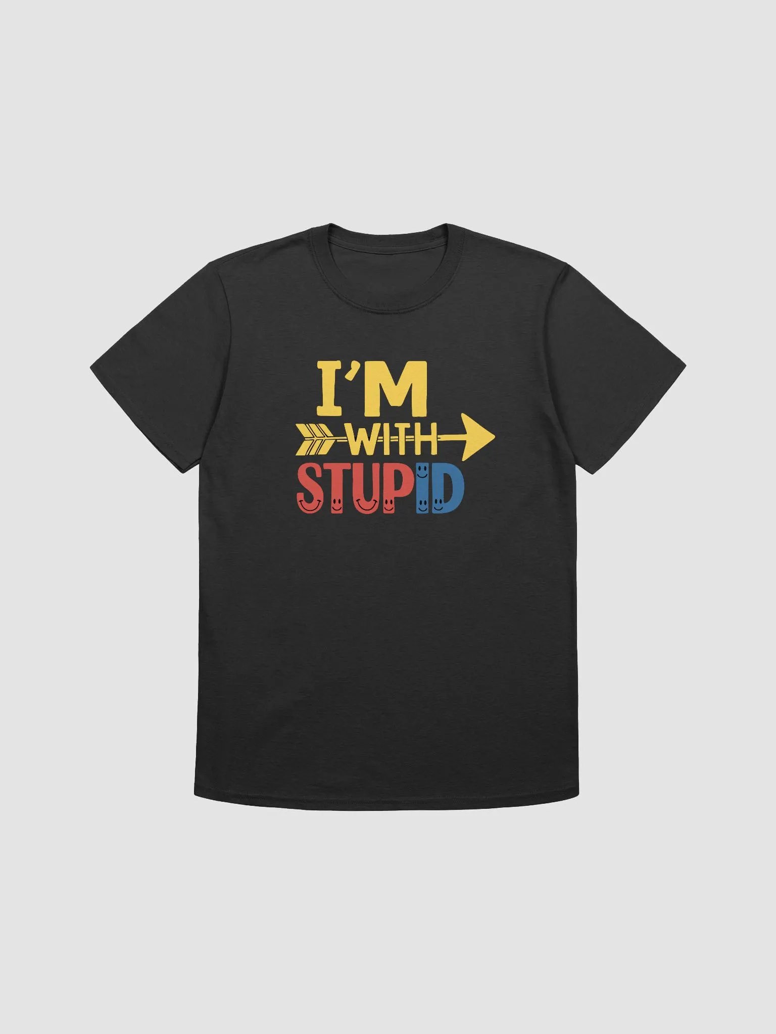 Funny “I’m With Stupid” Unique Style Unisex Tee product image (2)