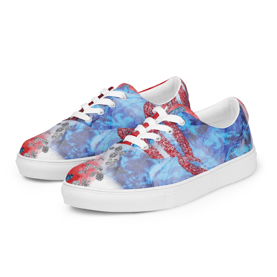 Mens Patriotic Canvas Shoes product image (2)