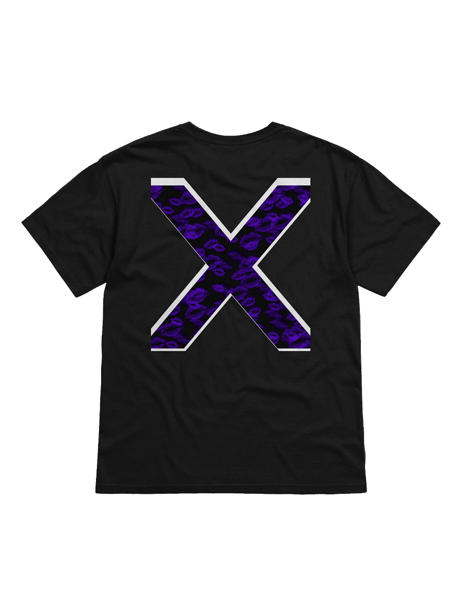 Black X Purple Lipstick Kisses | Shirt product image (1)