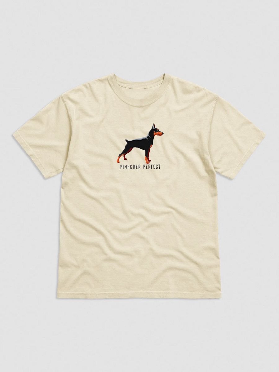 Pinscher Perfect T-Shirt(Embroidered) of a Mini Pinscher(Black & Tan) product image (41)