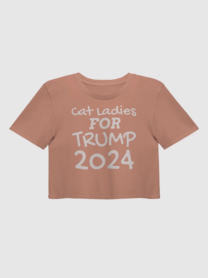 Cat Ladies FOR TRUMP 2024 Women's Premium Crop Top product image (1)