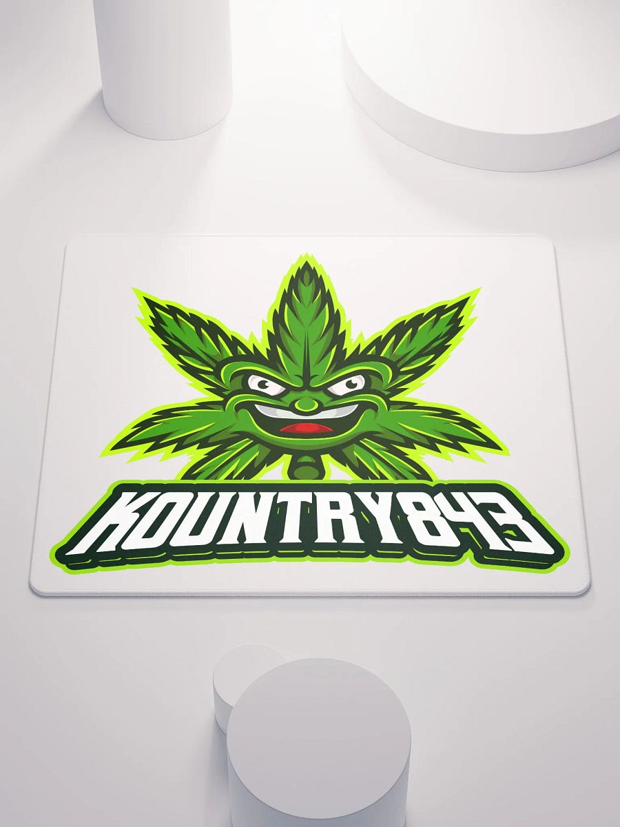 Kountry Cannabis Logo Gaming Mouse Pad product image (1)