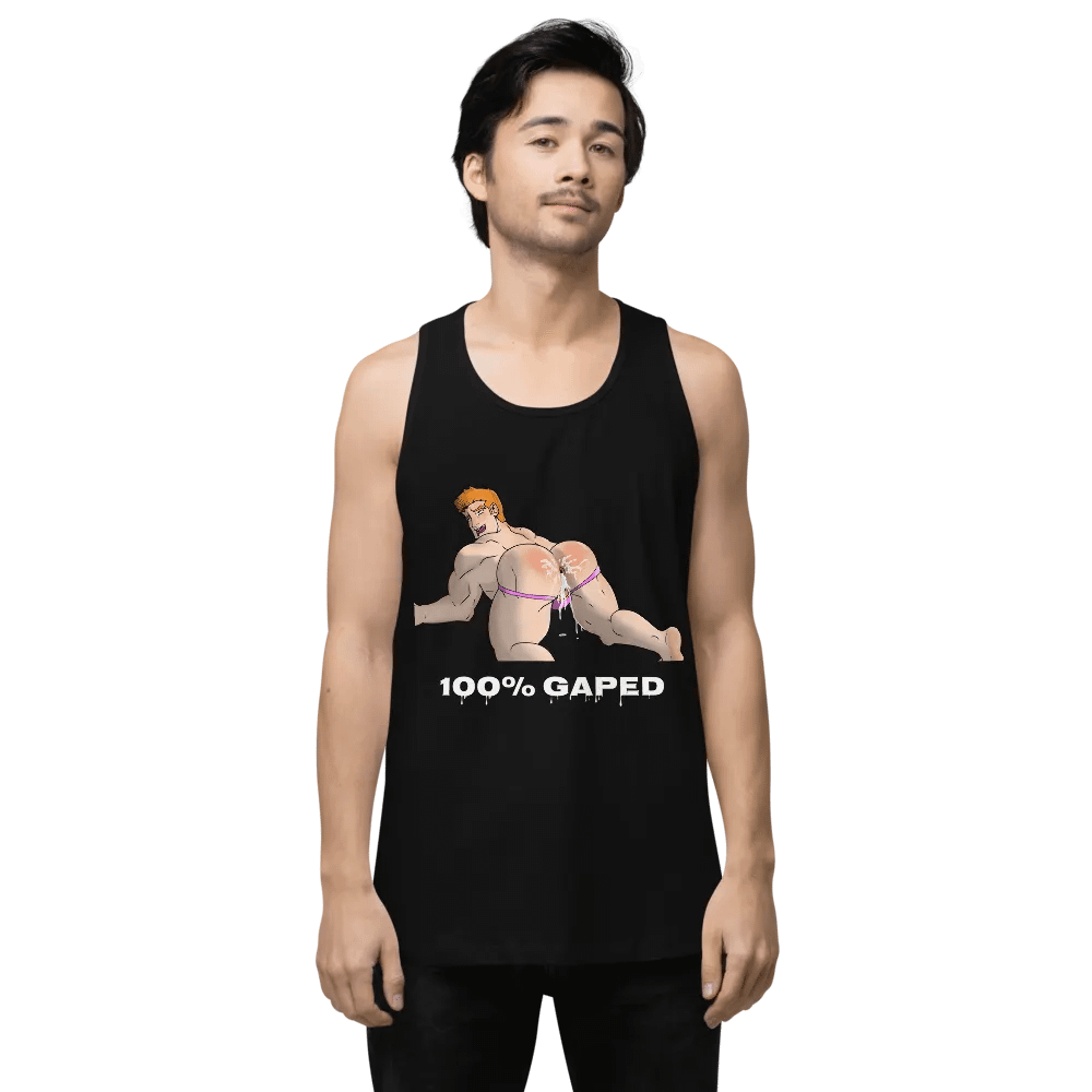 100% Gaped Tank Top (Dark) product image (1)