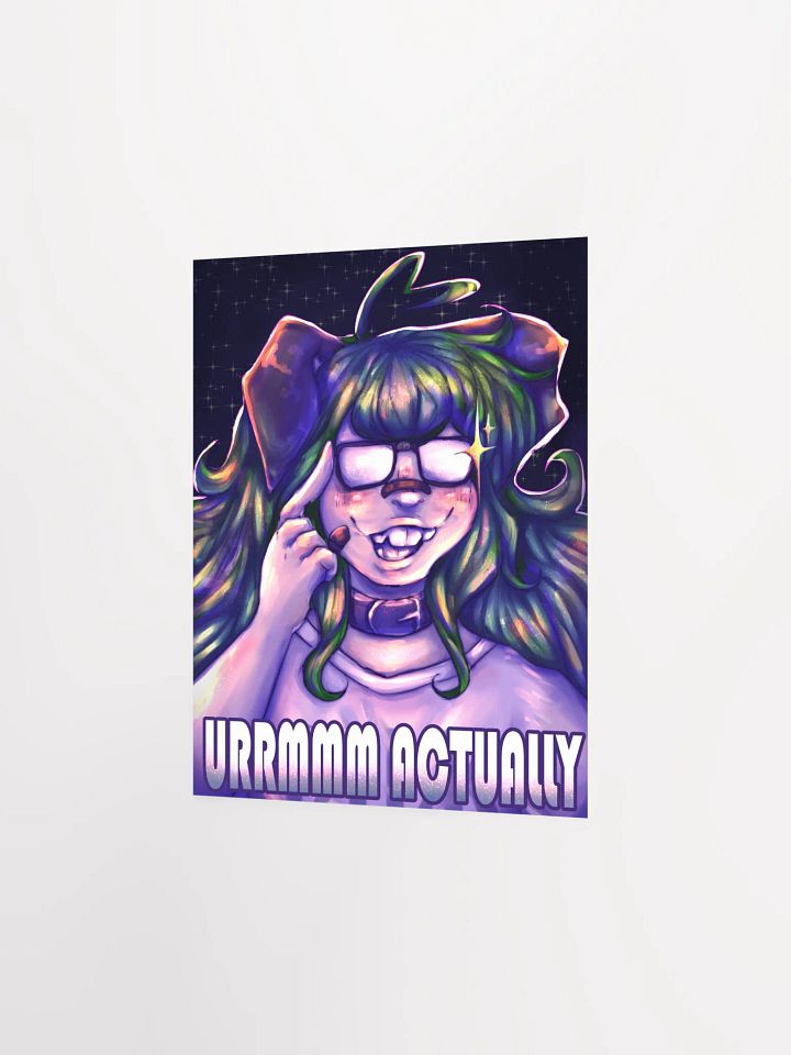 Urrmmm Actually Poster (Charity Poster) product image (2)