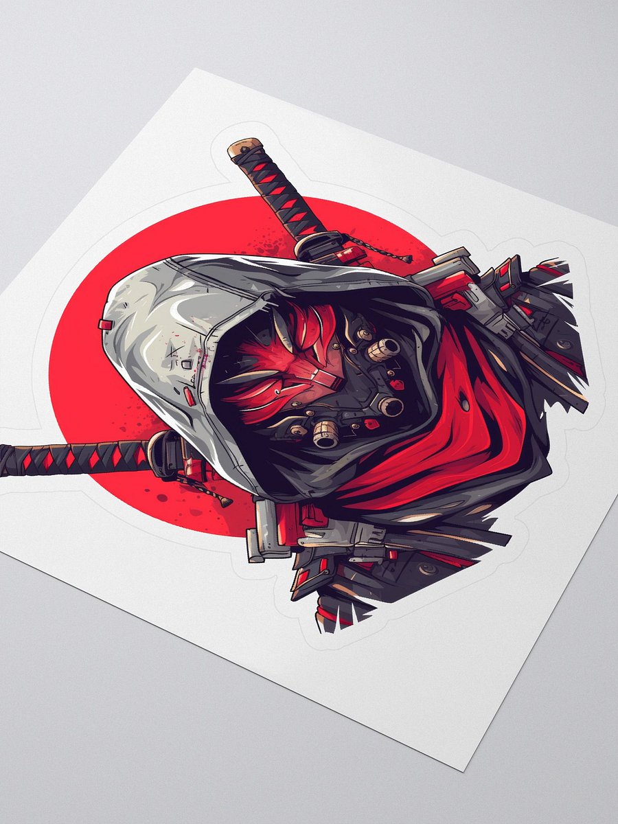 Samurai Ninja Vinyl Sticker product image (3)