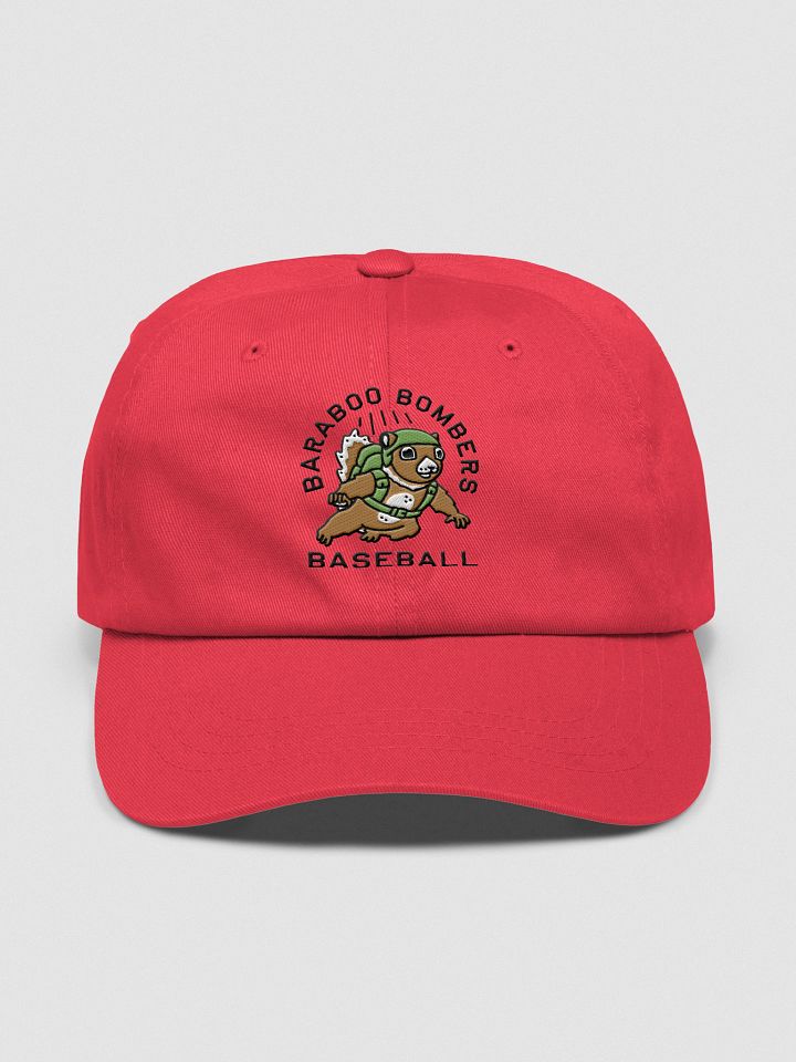 Baraboo Bombers Embroidered Dad Cap (light) product image (5)