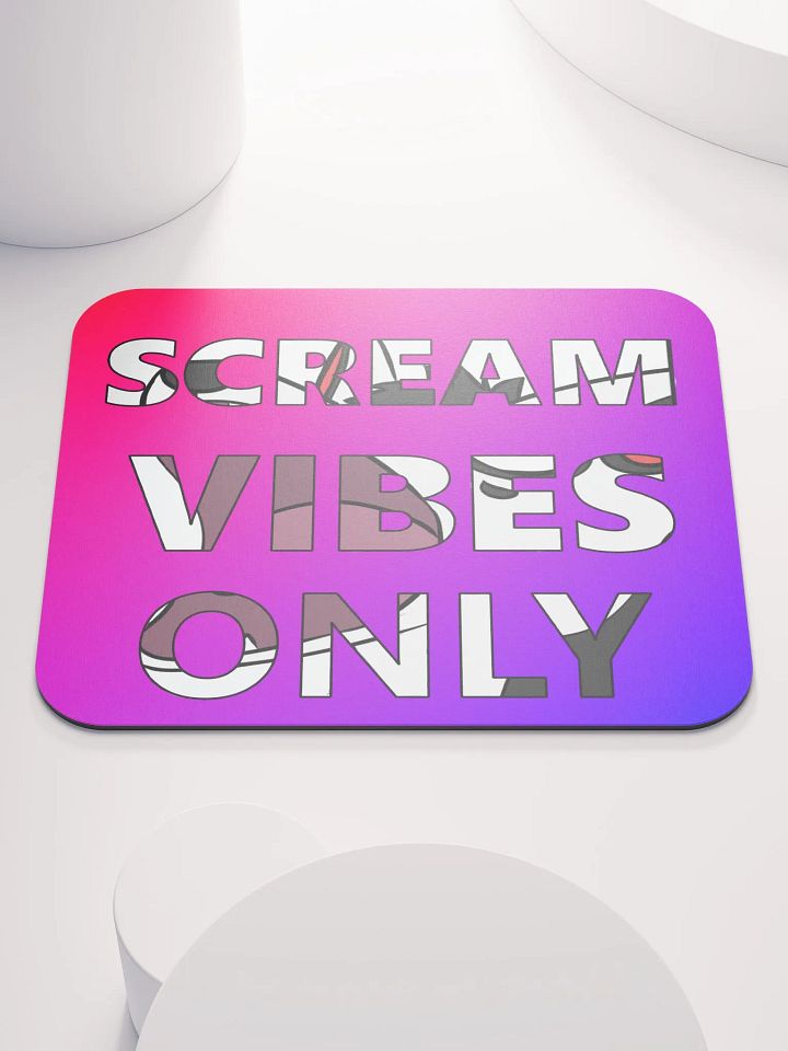 Scream Vibes Only Classic Mousepad product image (1)