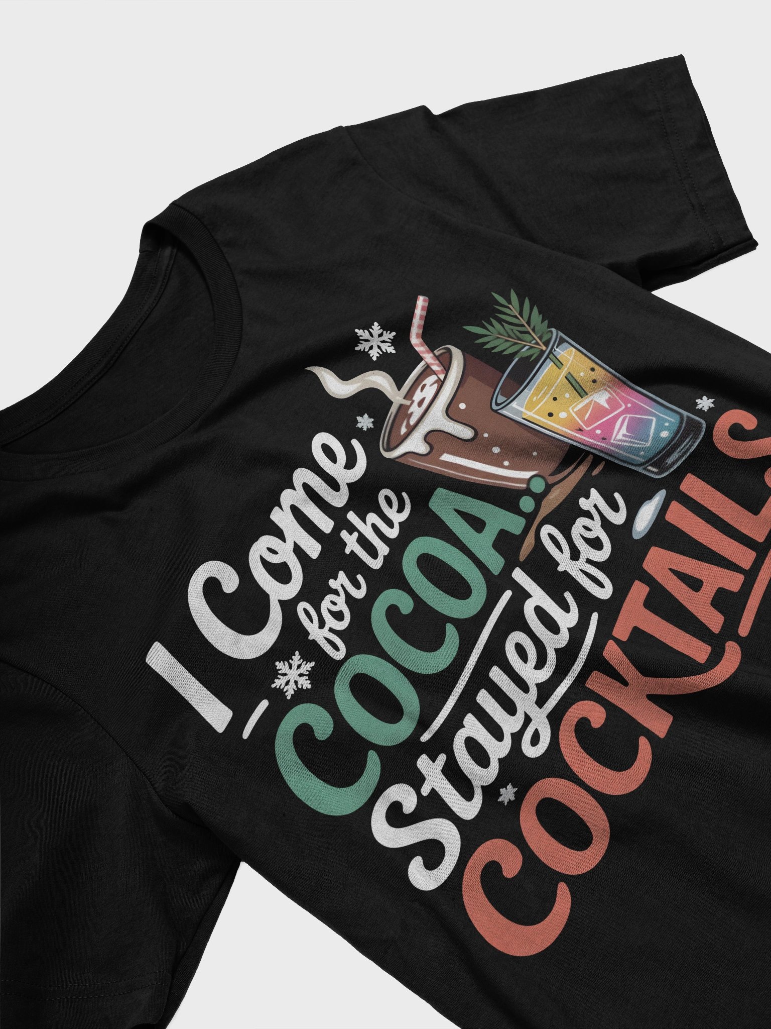 Cocoa & Cocktails Graphic Tee product image (3)