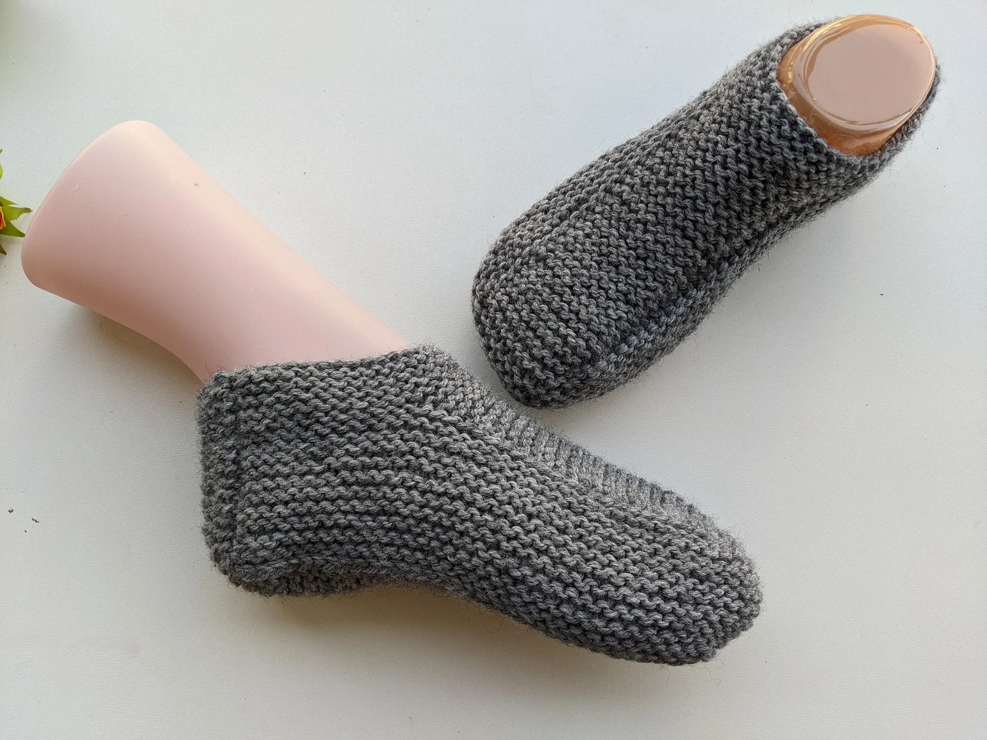 Flat Knit Low-Cut Slipper Socks Pattern product image (9)