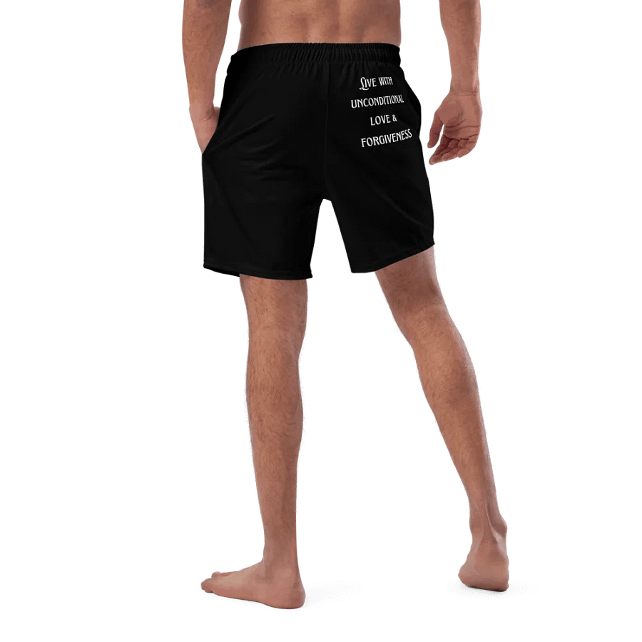 Celestial Crescent Moon Swim Trunks product image (4)