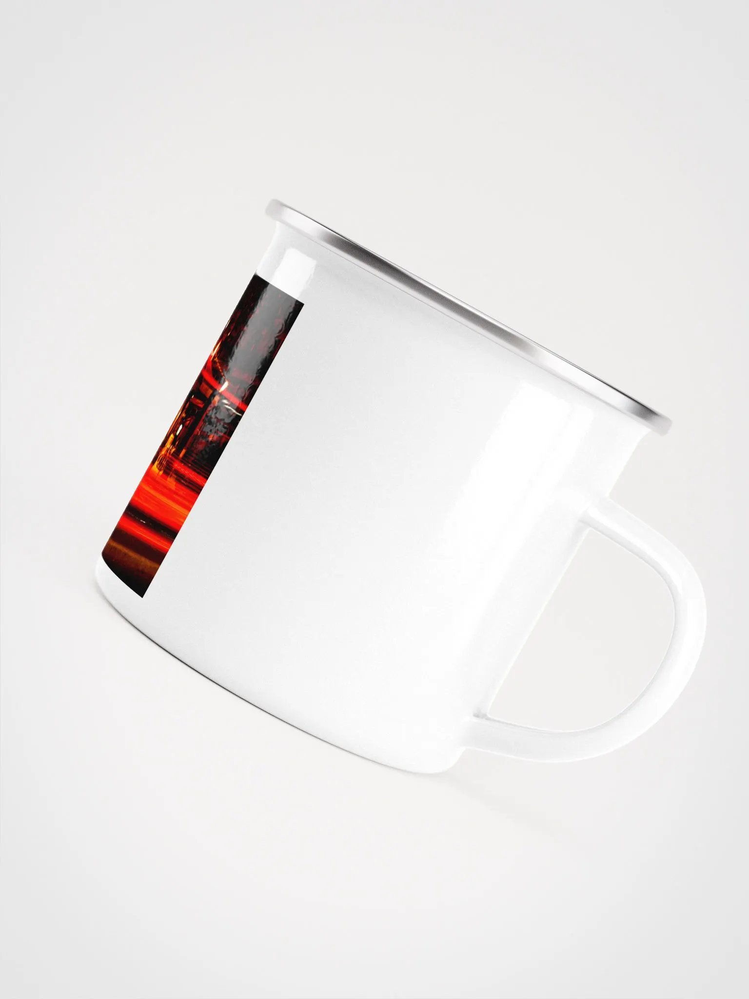 Cafe Bar at Night Enamel Mug product image (5)