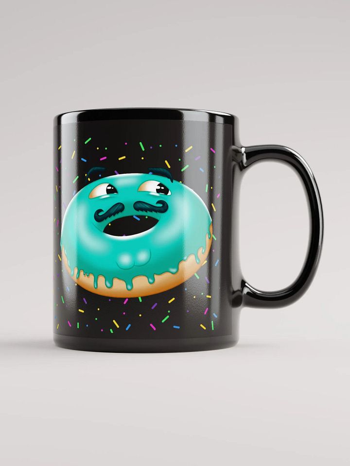I'm A Donut Guy Black Mug product image (1)
