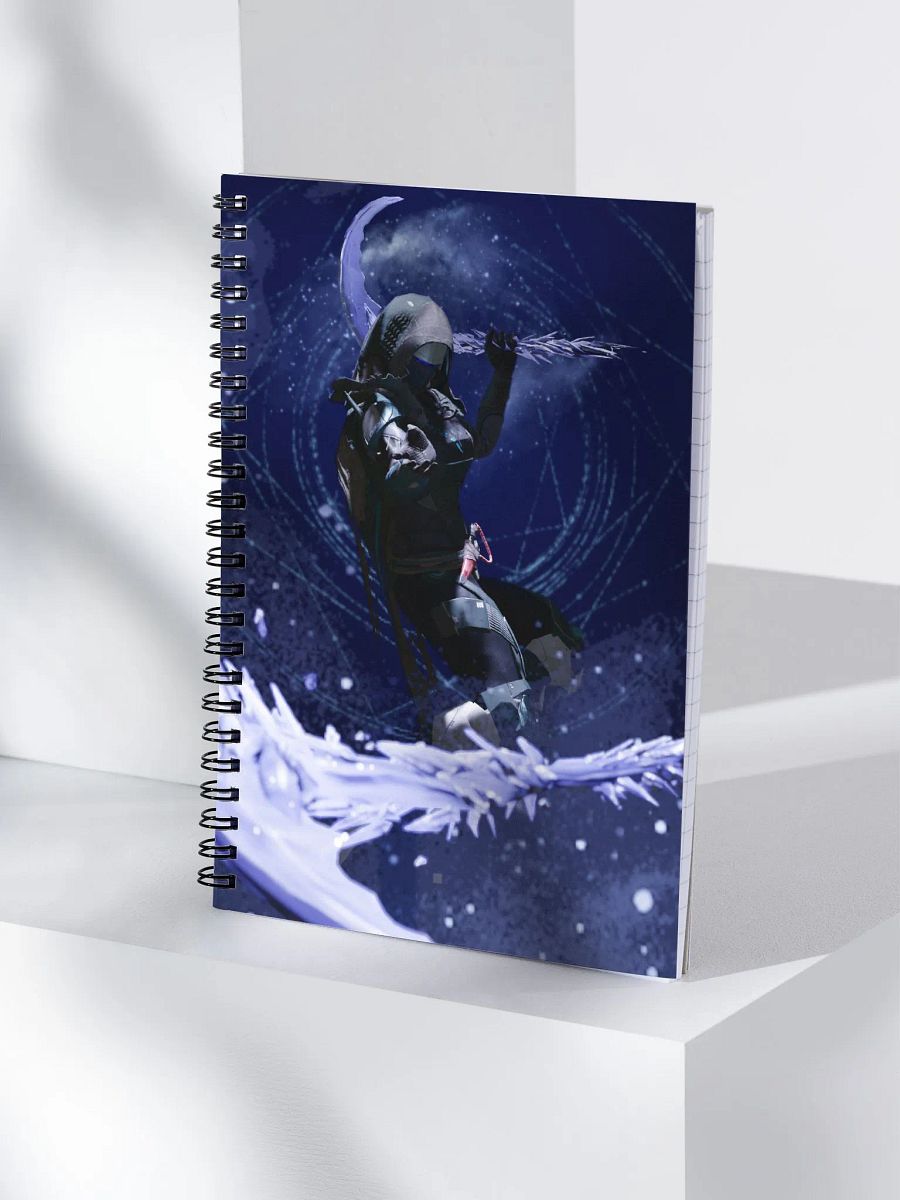 Stasis Scythe Spiral Notebook product image (4)