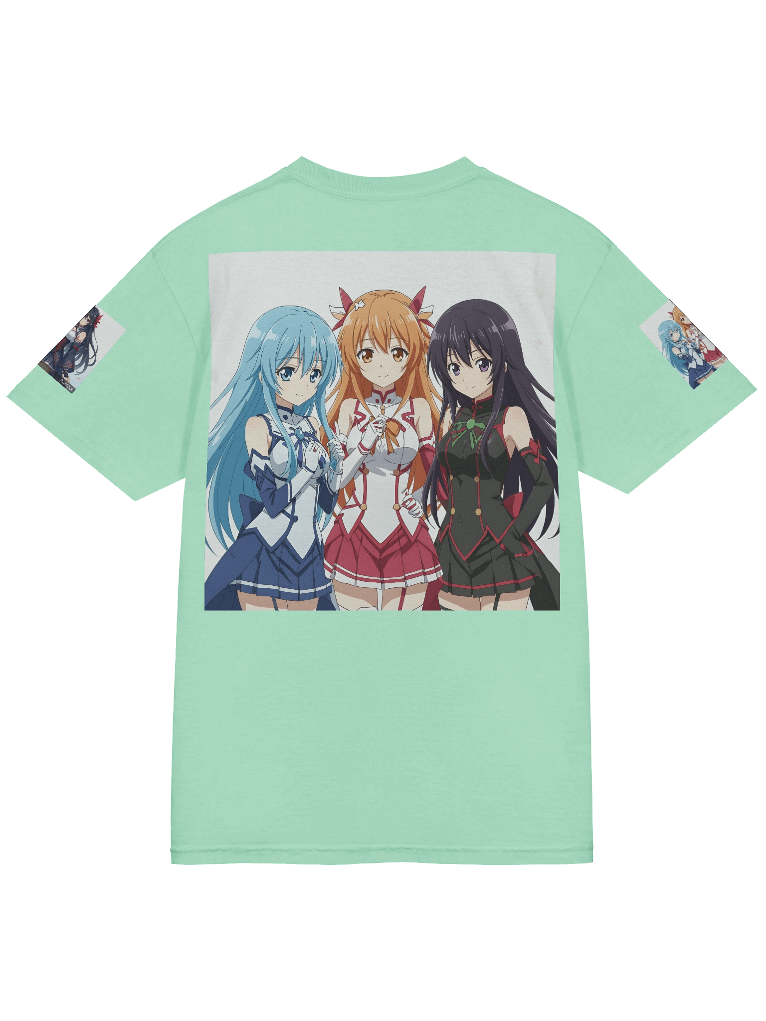 Anime Trio Illustrated Cotton Tee product image (4)