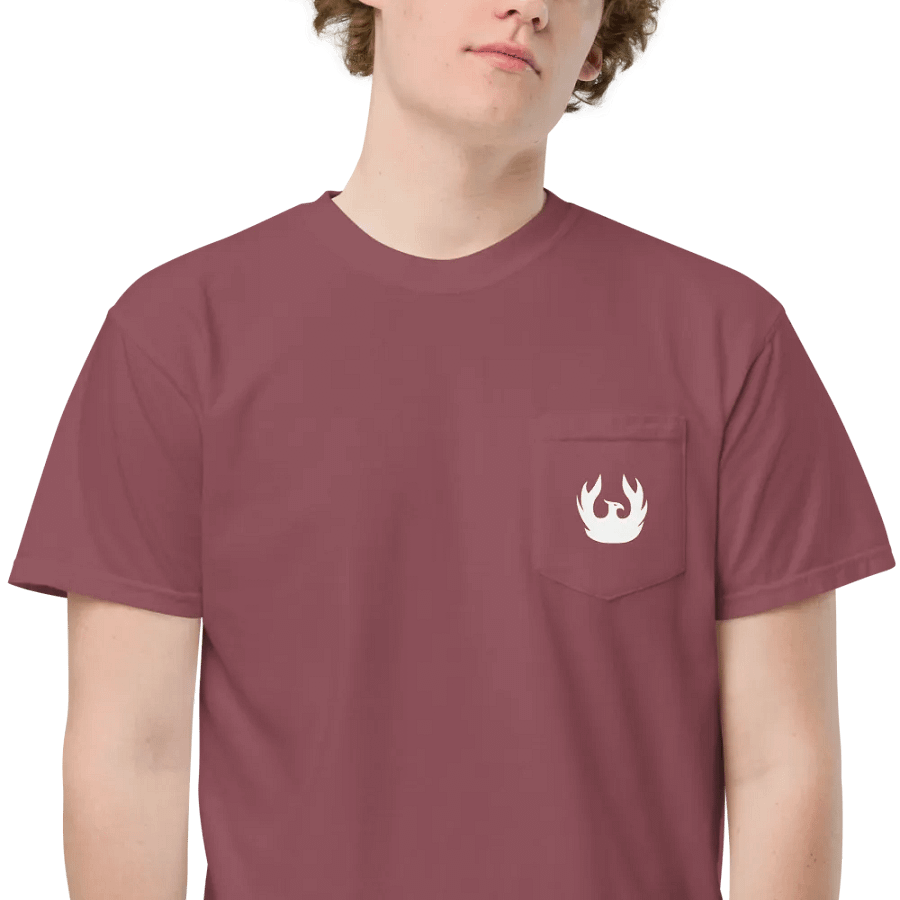 Maroon Pocket Tee product image (3)