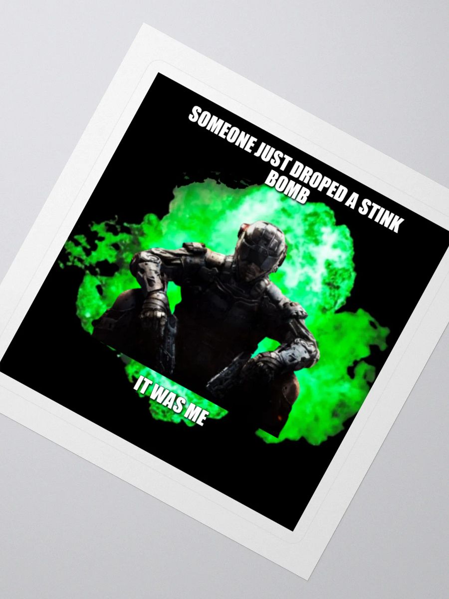 Stink Bomb Sticker product image (2)