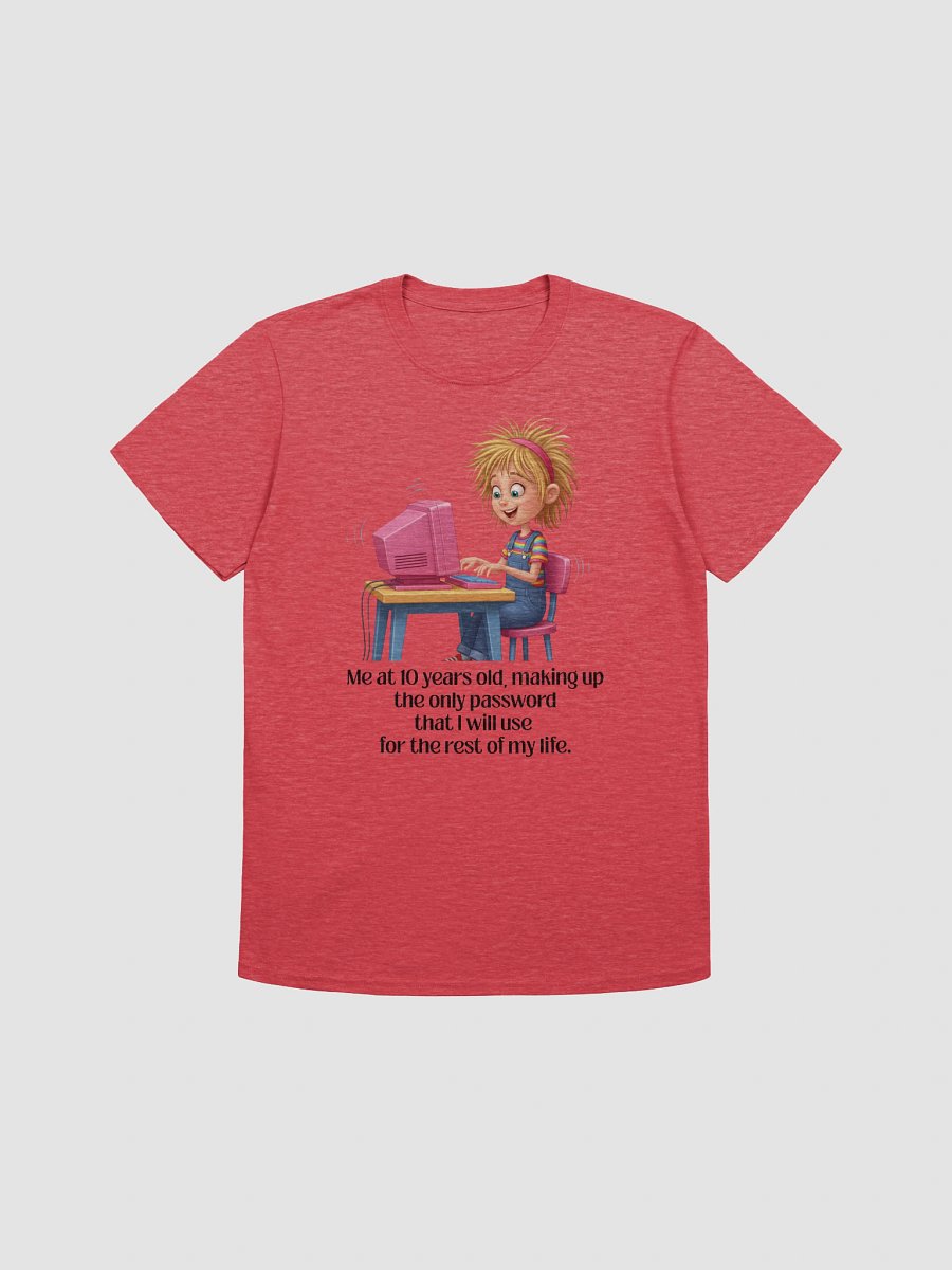 Retro Password Meme T-Shirt | Funny 90s Computer Humor Tee product image (1)