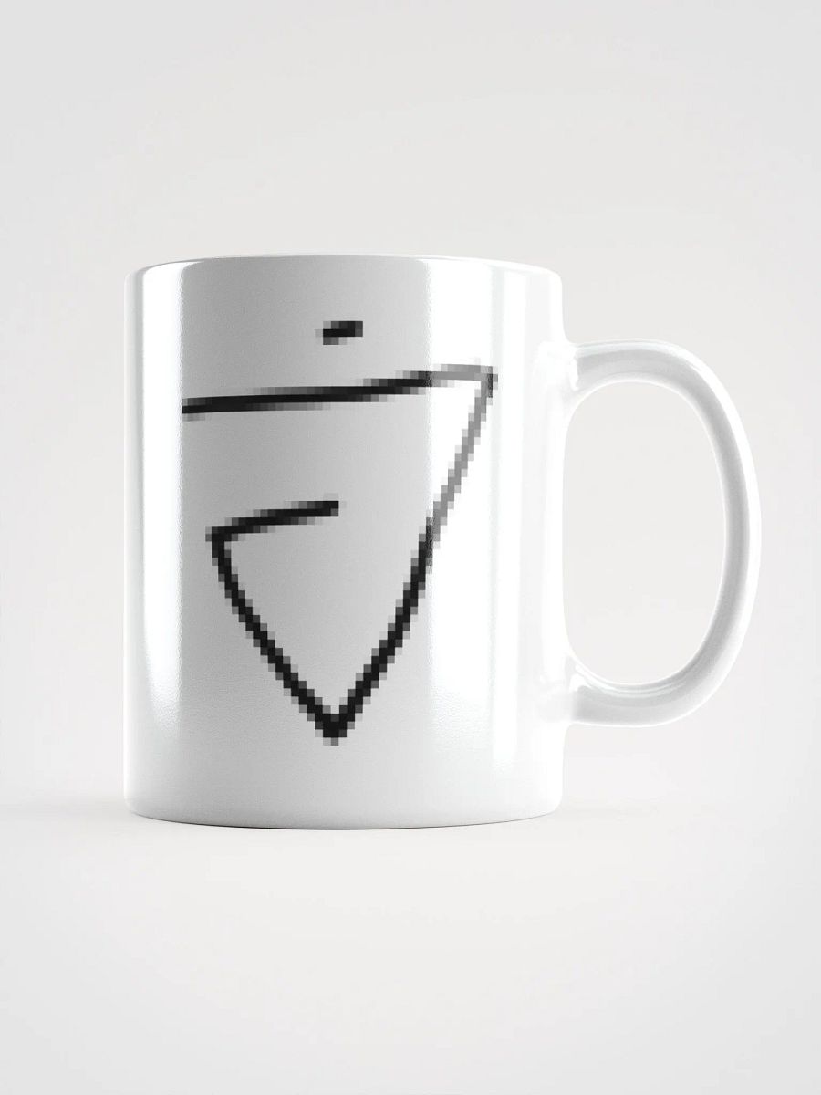 White Mug with Symbol product image (2)