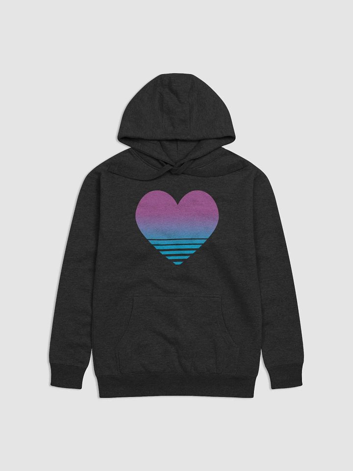 Vaporwave Heart Hoodie product image (4)