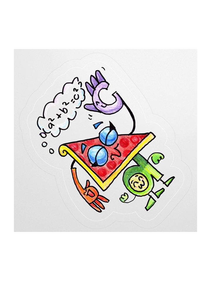Pie-thagoras Sticker product image (1)