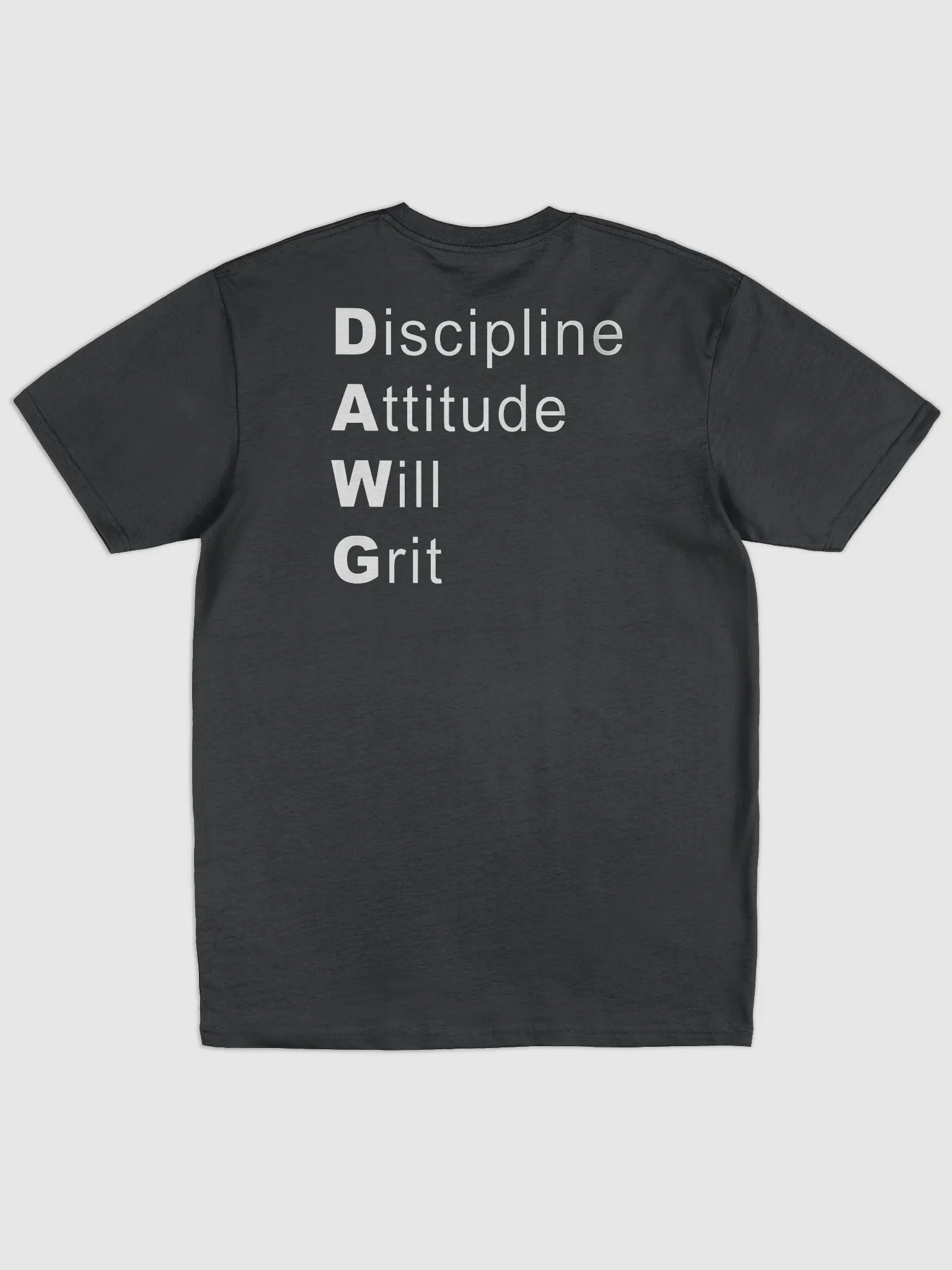 Discipline Attitude Will Grit Shirt product image (2)