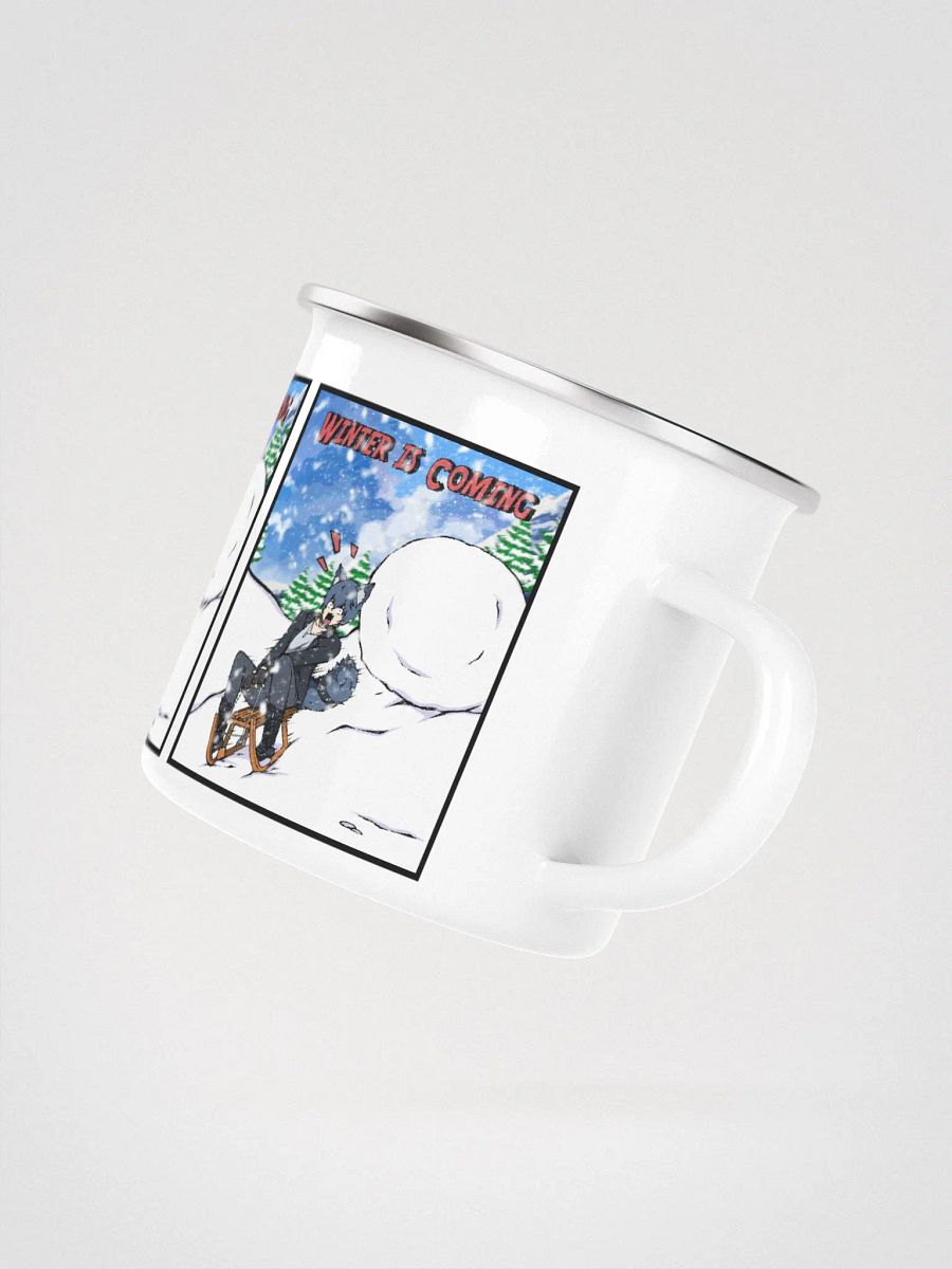 Enamal Winter Is Coming Mug! product image (2)