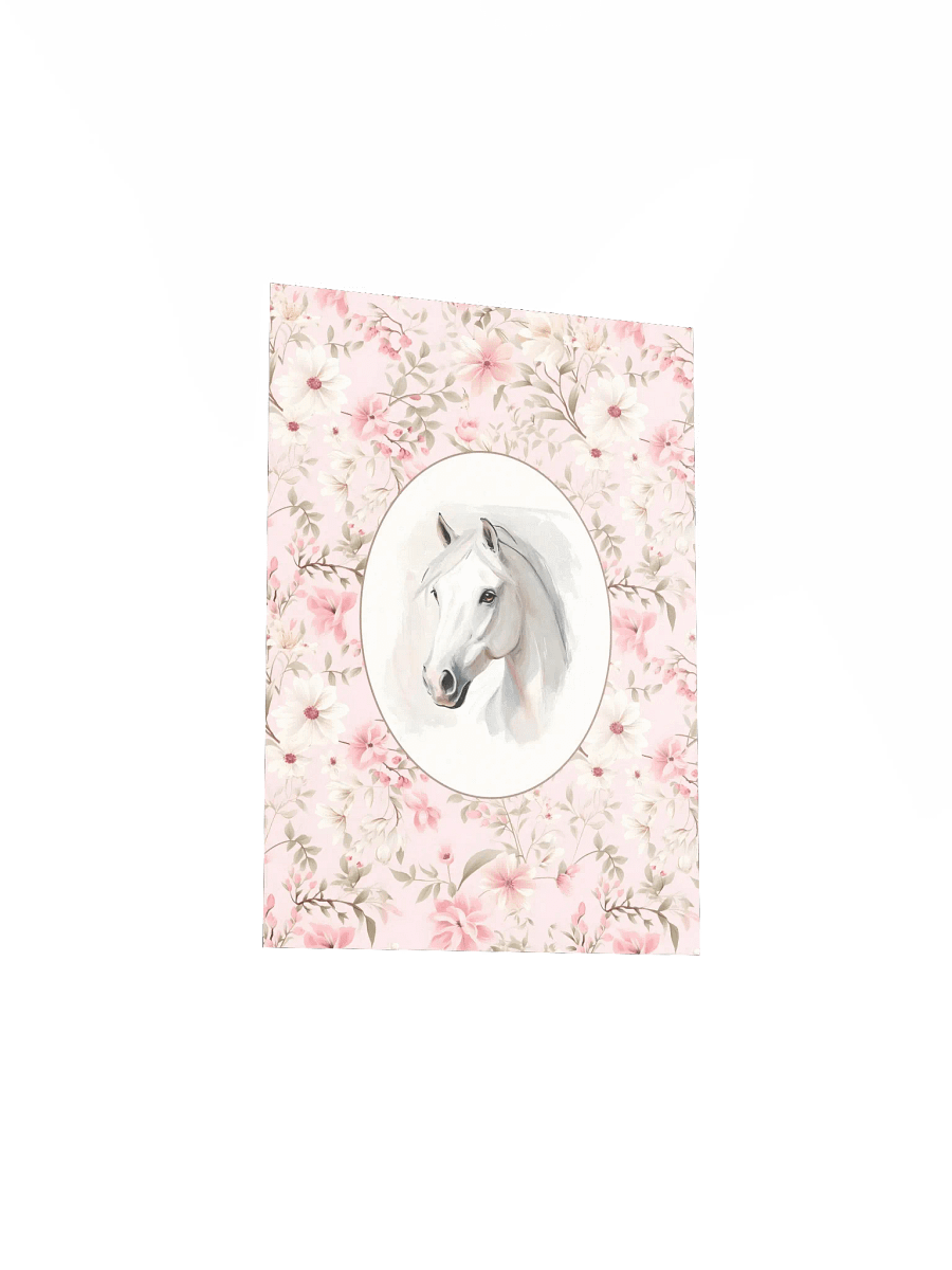 Horse on Pink Floral Pattern Nursery and Home Decor product image (6)