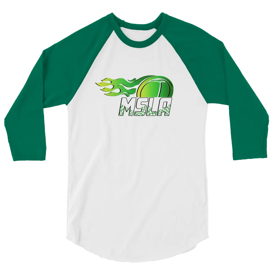 MSLA Green Jersey Raglan Tee product image (1)