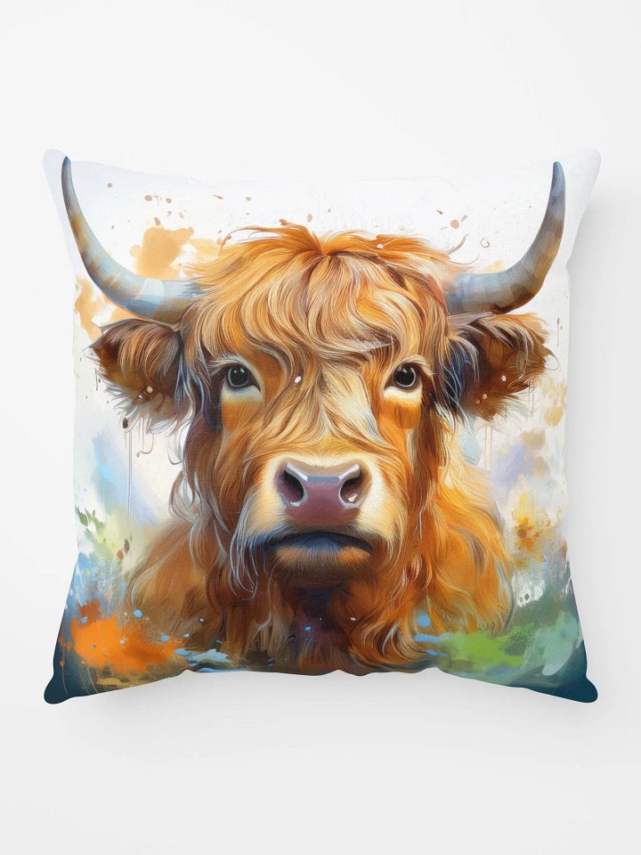 Highland Cow (4) Pillow product image (1)