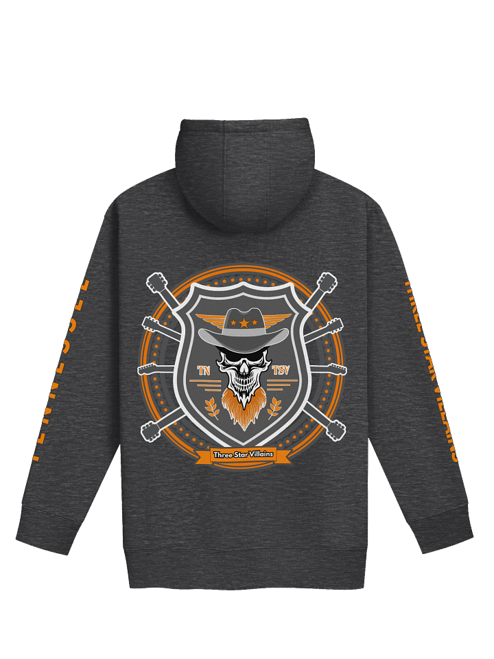 TSV “Volunteers Forge” Premium Hoodie | Tennessee Orange + Smokey Gray | Front/Back Print + Sleeve Text product image (2)