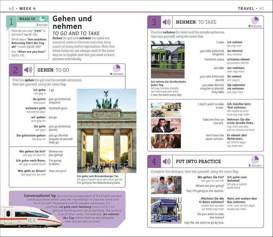 15-Minute German: Learn in Just 12 Weeks (DK 15-Minute Language Learning) product image (5)