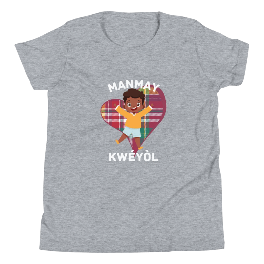 MANMAY KWÉYÒL Madras Kids' T-Shirt product image (1)