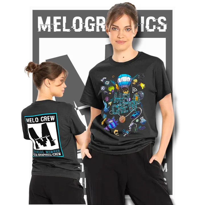 #MELOtober 2024 Personalized MELO CREW Chaos - Premium T-Shirt | #MadeByMELO product image (1)