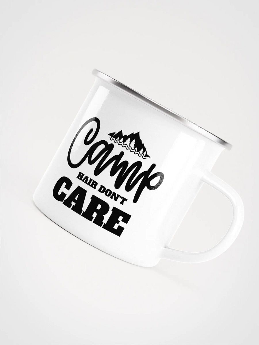 Camp Hair Don't Care Enamel Mug product image (5)