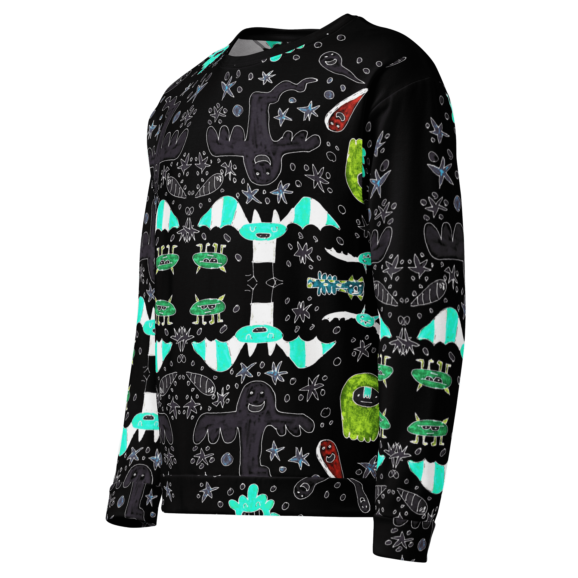 Spooky All-Over Print Sweatshirt product image (3)