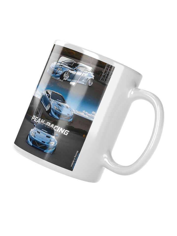 Peak Racing 86 | White Glossy Mug product image (6)