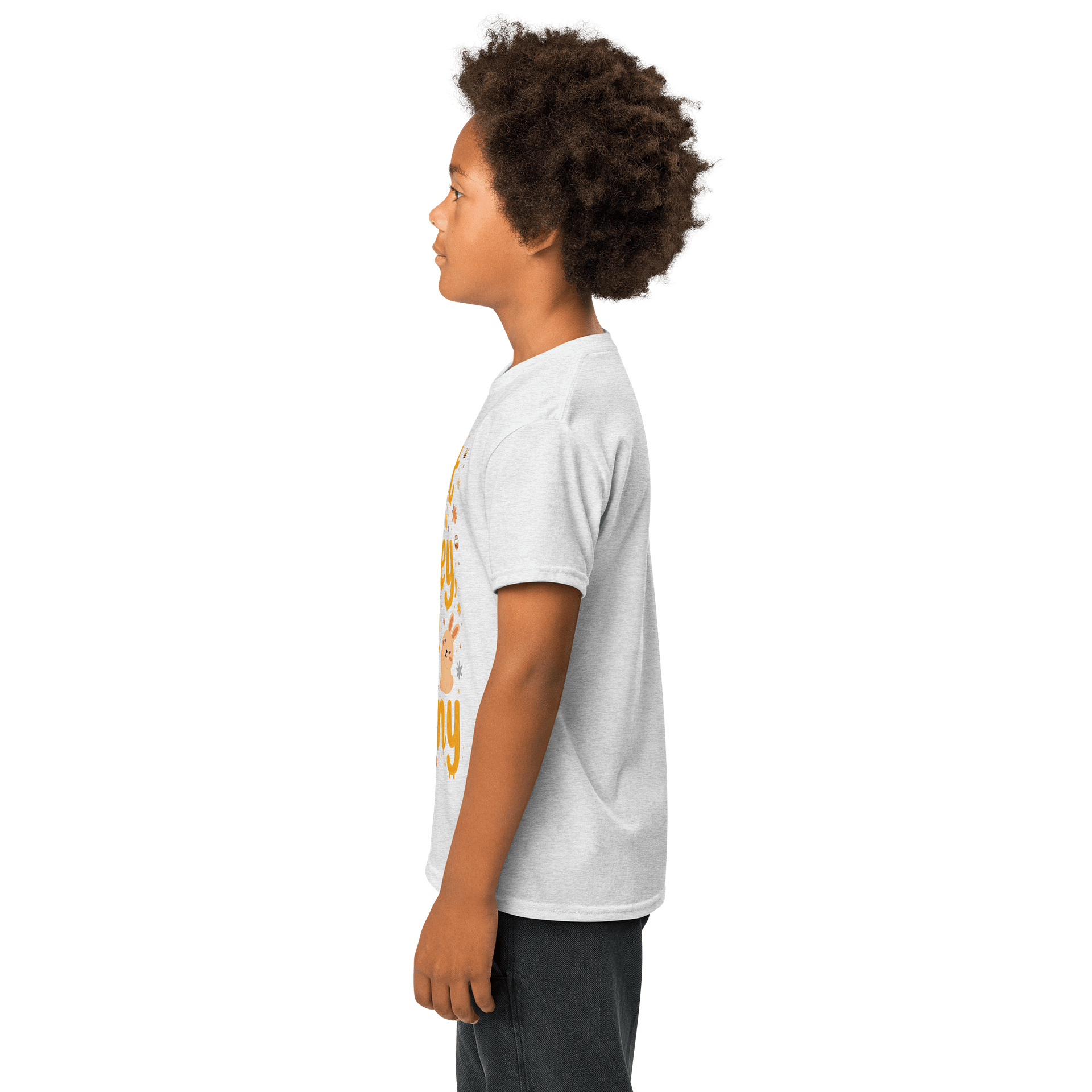 Sweet as Honey, Cute as a Bunny Youth Sports Tee product image (66)