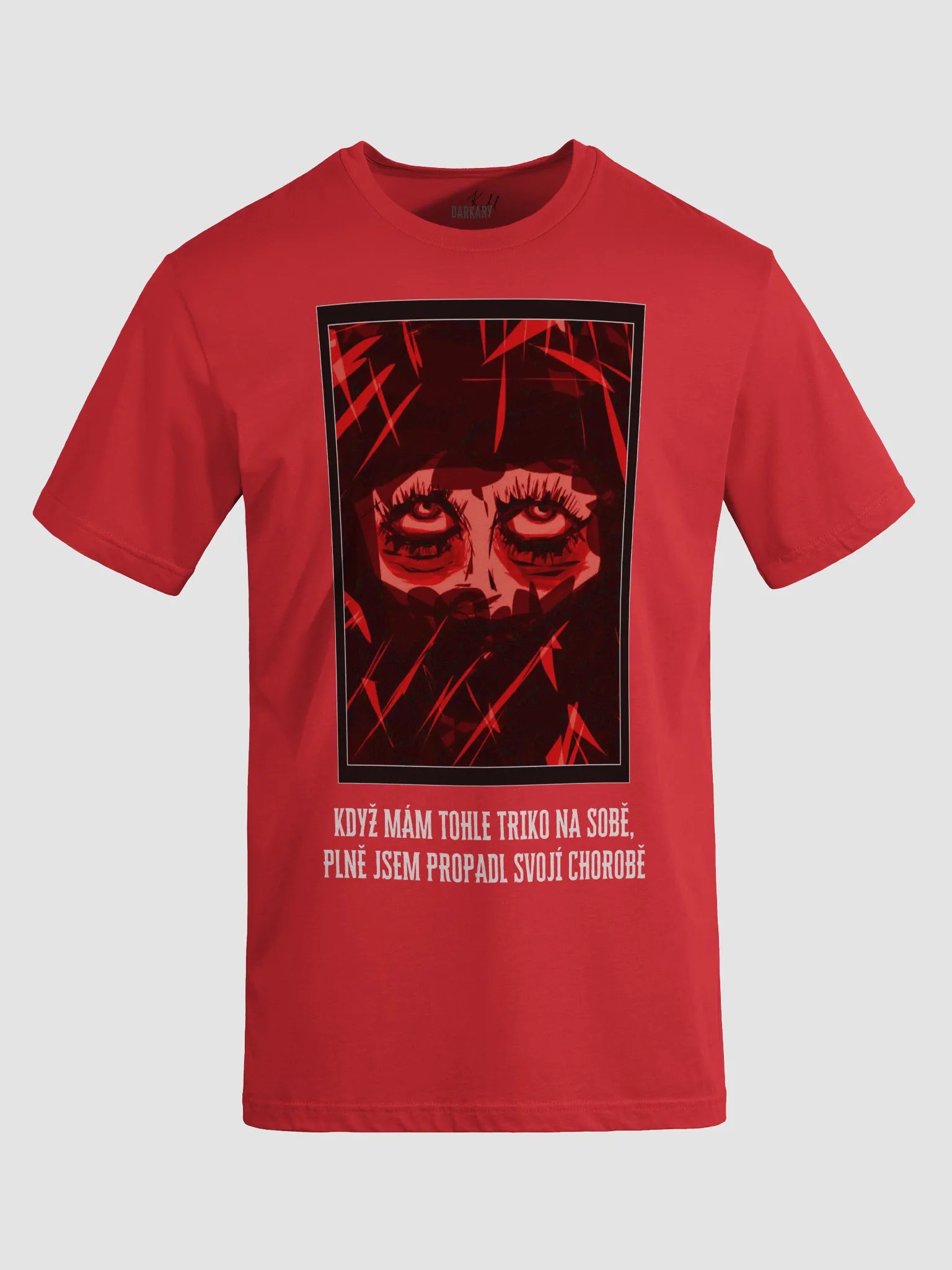 Propad (mužský rod) Red T-shirt product image (2)