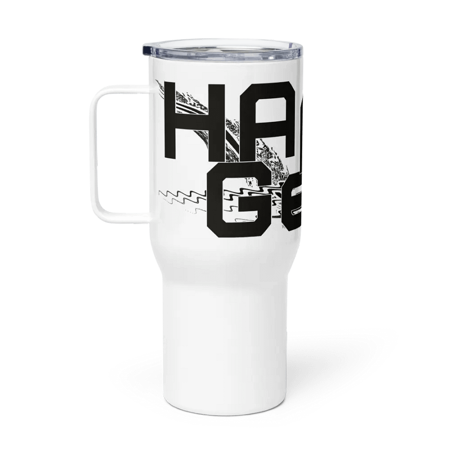 HApex Gear Black Name and Logo Travel Mug with a Handle product image (1)