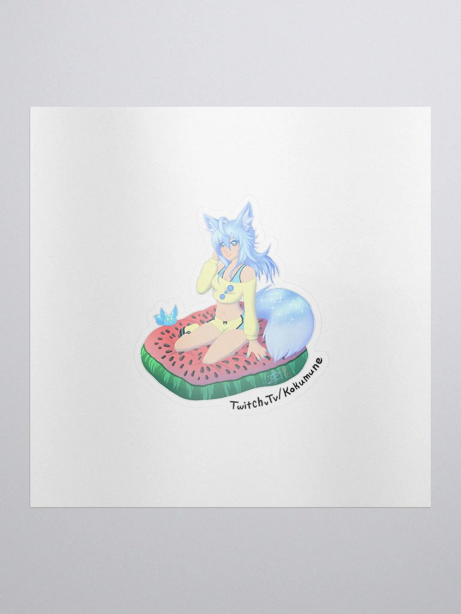 Kokumune Watermelon Chillin Sticker product image (1)