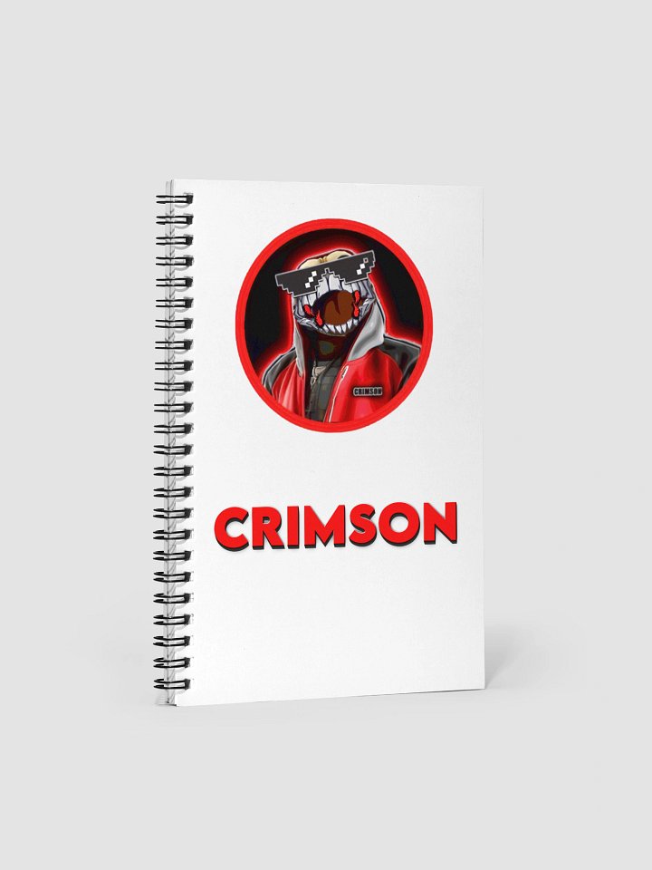 CRIMSON NOTEBOOK product image (1)