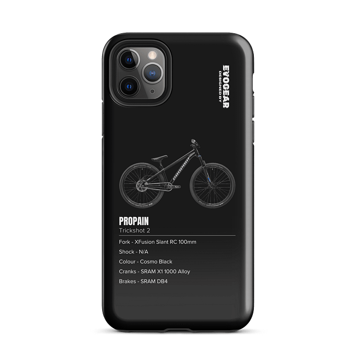 Black Propain Trickshot 2 iPhone Case product image (51)