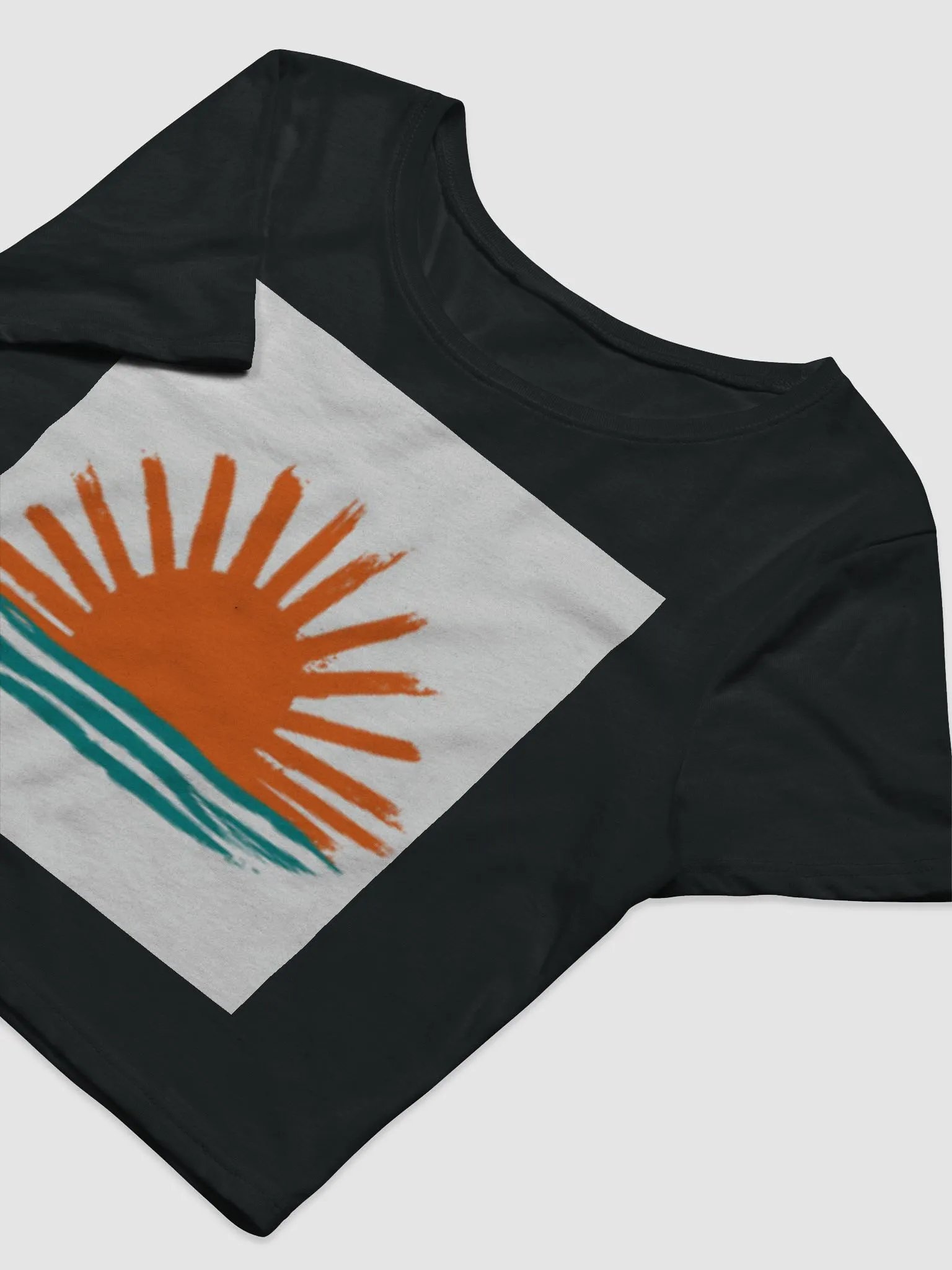 Sunshine Womans Premium Crop Top product image (5)
