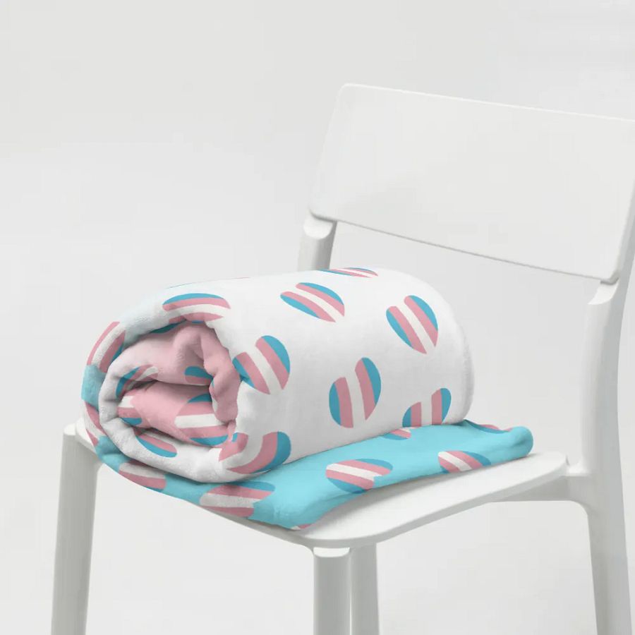 Trans Heart Blanket product image (9)