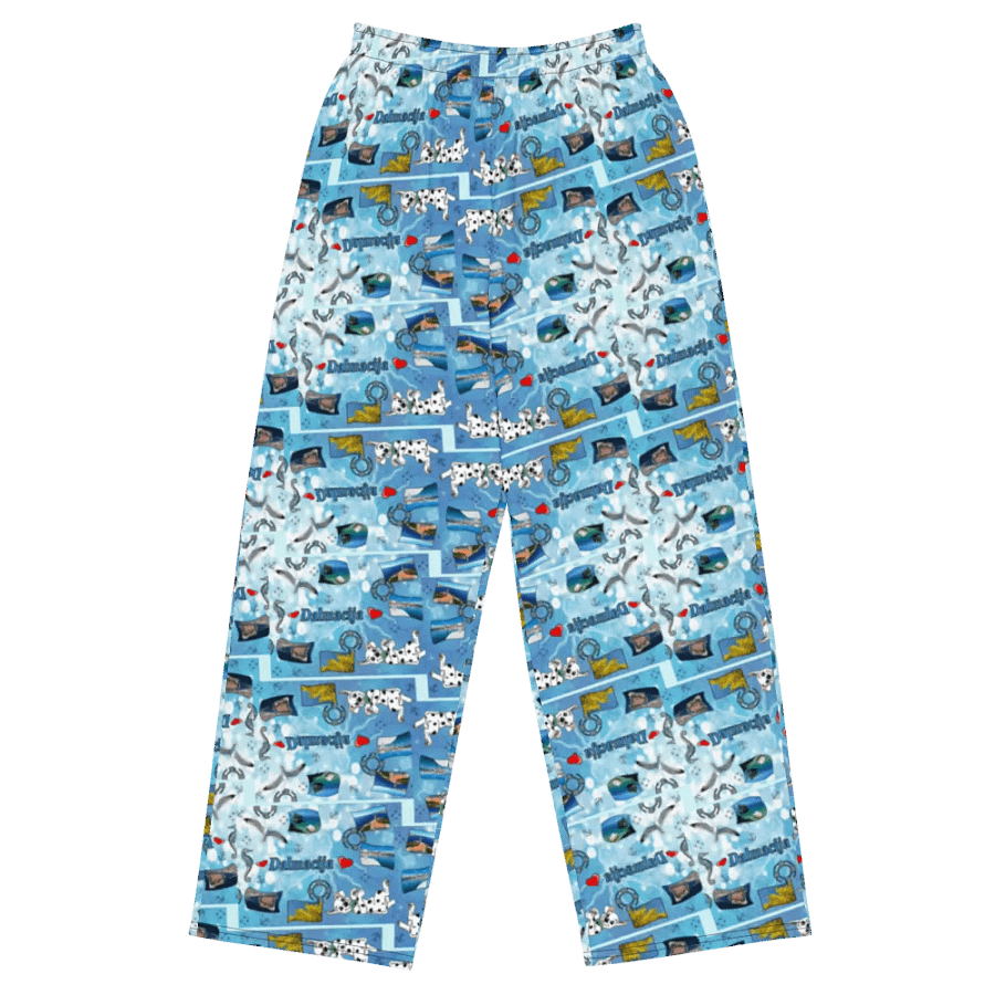 Dalmacija summer (photoshop by Dina R.) - Wide-Leg Pants product image (6)