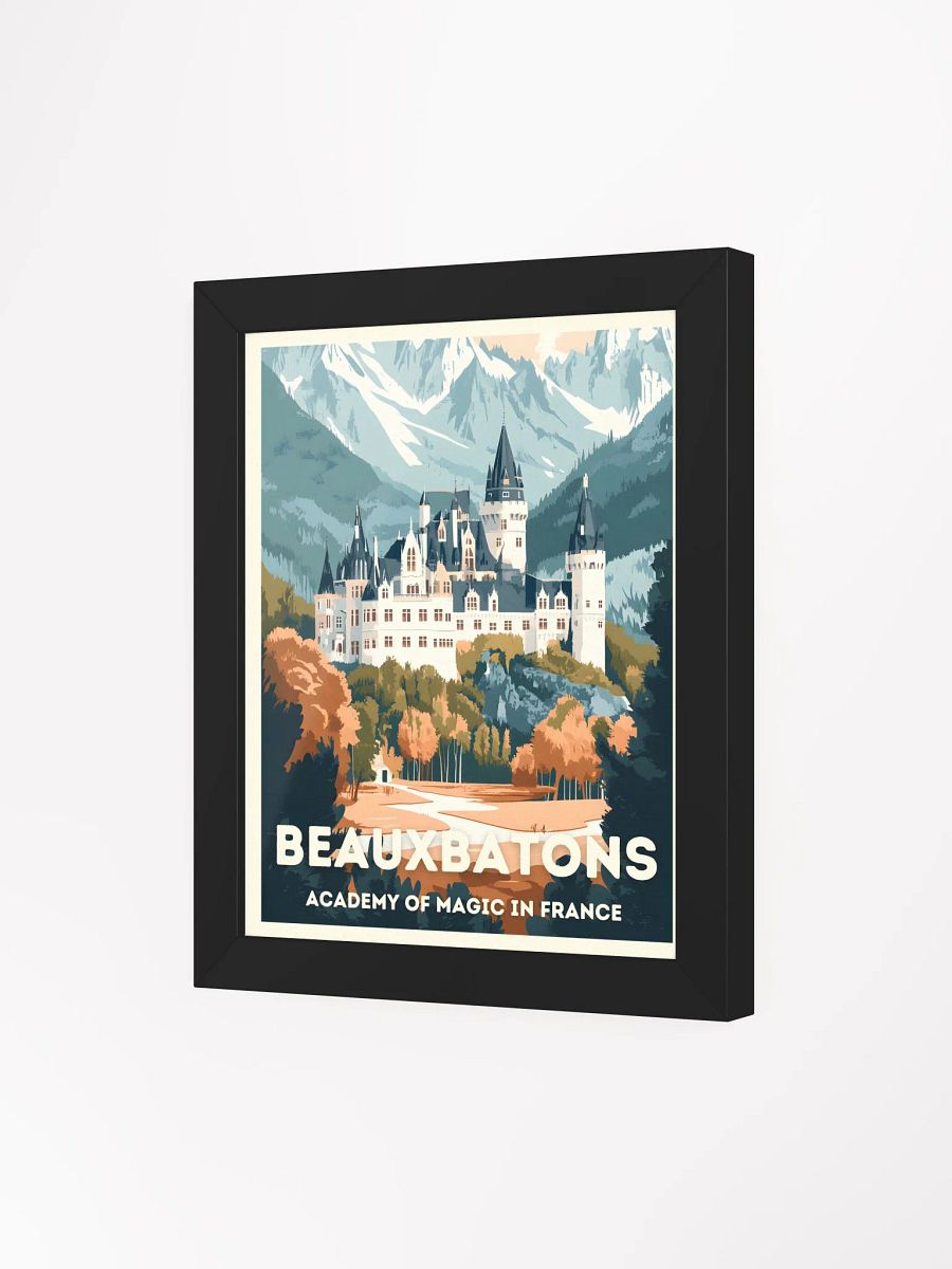 Beauxbatons Vintage Travel Poster product image (3)