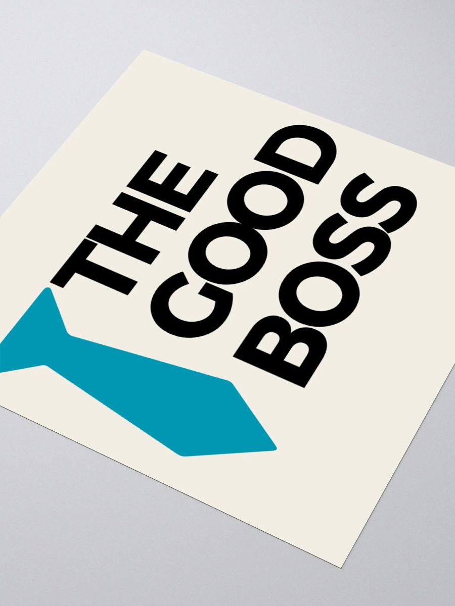 "The Good Boss" Kiss-Cut Stickers product image (4)