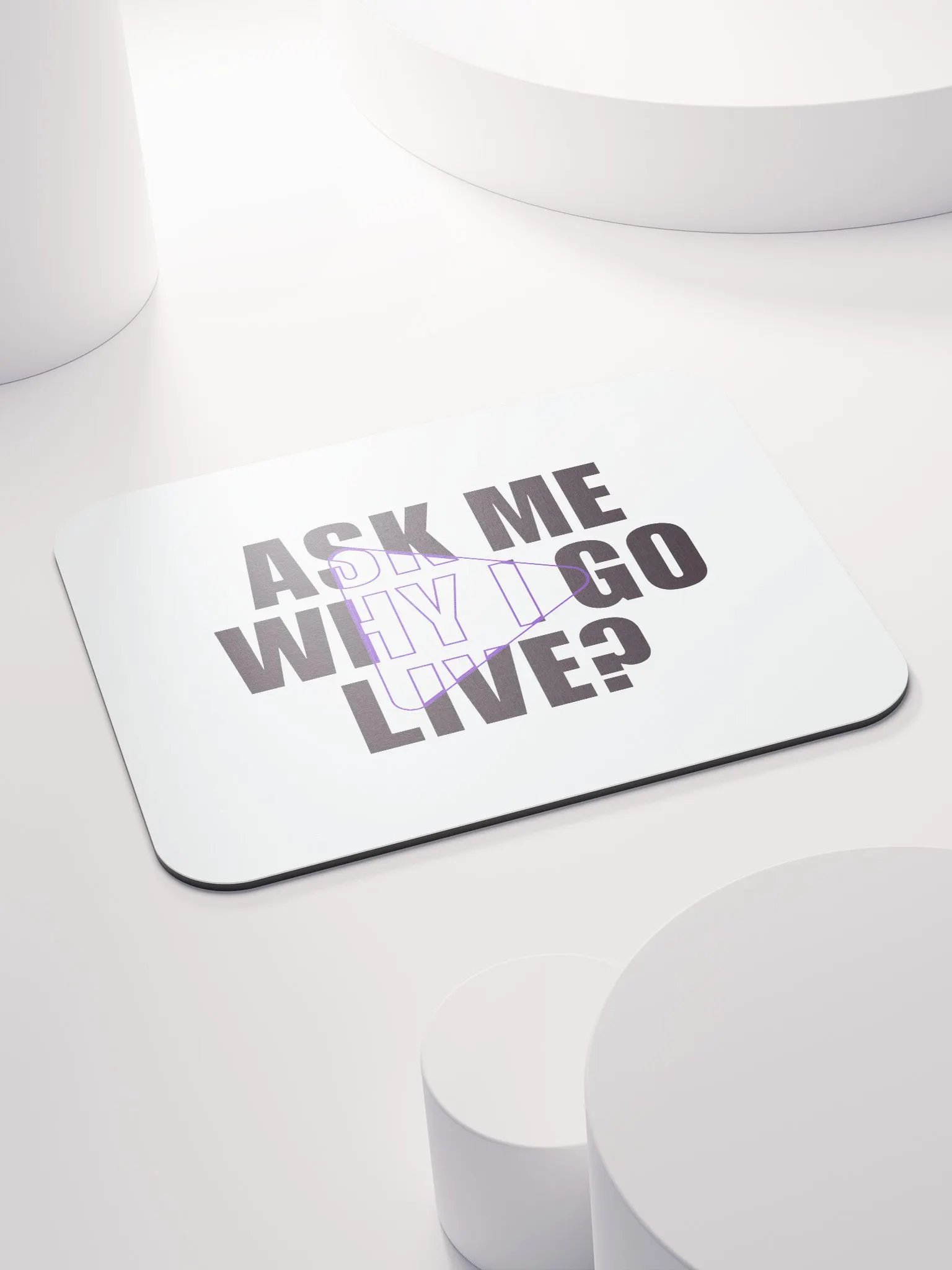 Ask Me Mouse Pad product image (4)