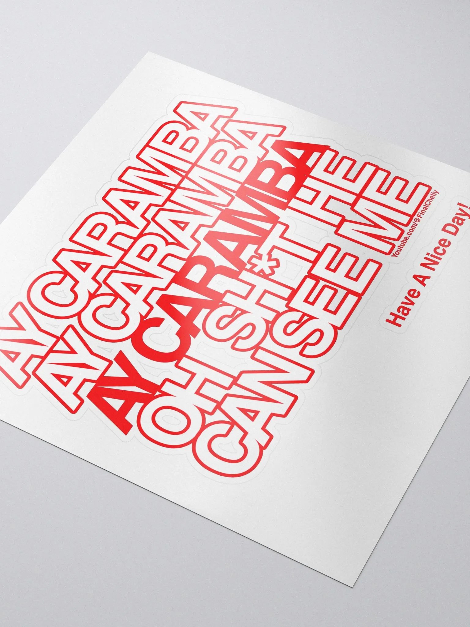 Ay Caramba Sticker product image (3)